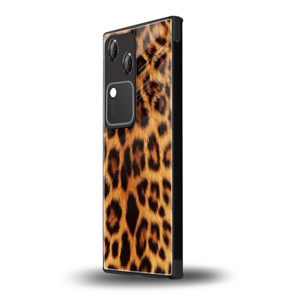 Cheetah Fur vivo v30 mobile cover | shockproof glass phone case