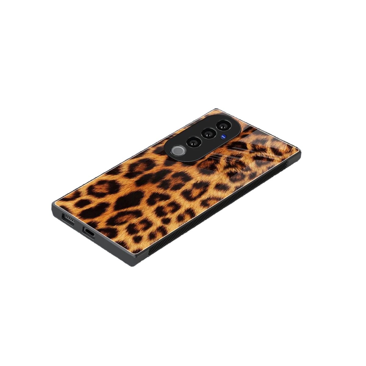 Cheetah Fur stylish phone case for vivo v40 pro | glossy glass and slim fit