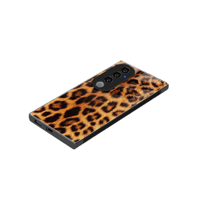 Cheetah Fur stylish phone case for vivo v40 pro | glossy glass and slim fit