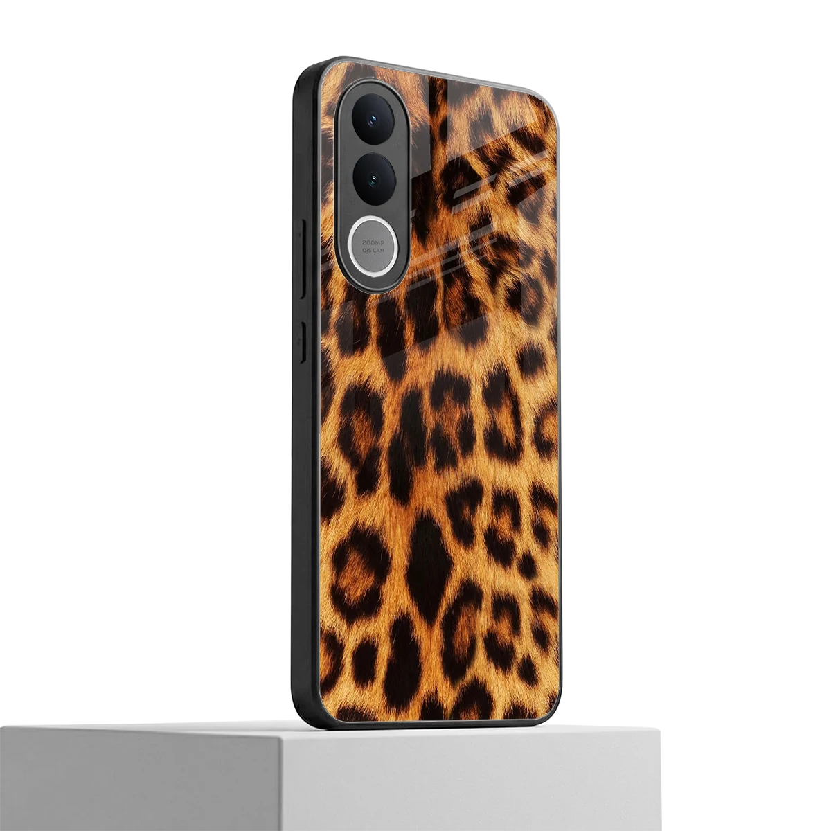 Cheetah Fur vivo v70 fe mobile cover | shockproof glass phone case