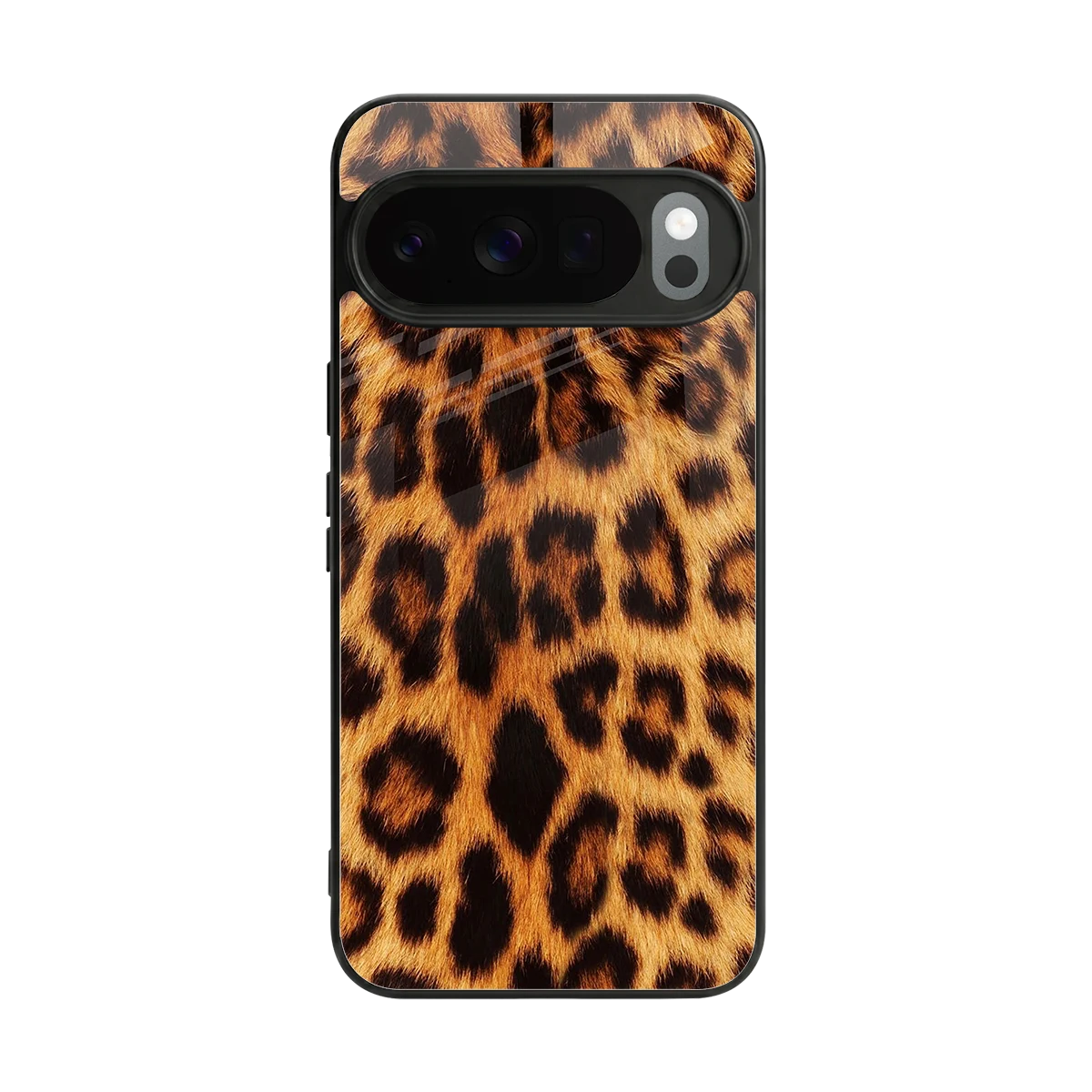 Cheetah Fur back phone cover | glass case for google pixel 10 pro