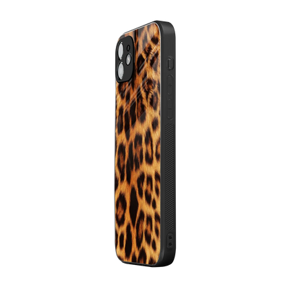Cheetah Fur iphone 11 mobile cover | shockproof glass phone case