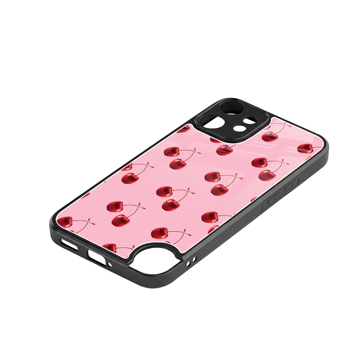 Cherries stylish phone case for cmf nothing phone 2 pro | glossy glass and slim fit