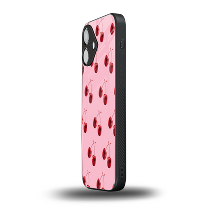 Cherries Phone Case for Iphone 16 | Glass Case