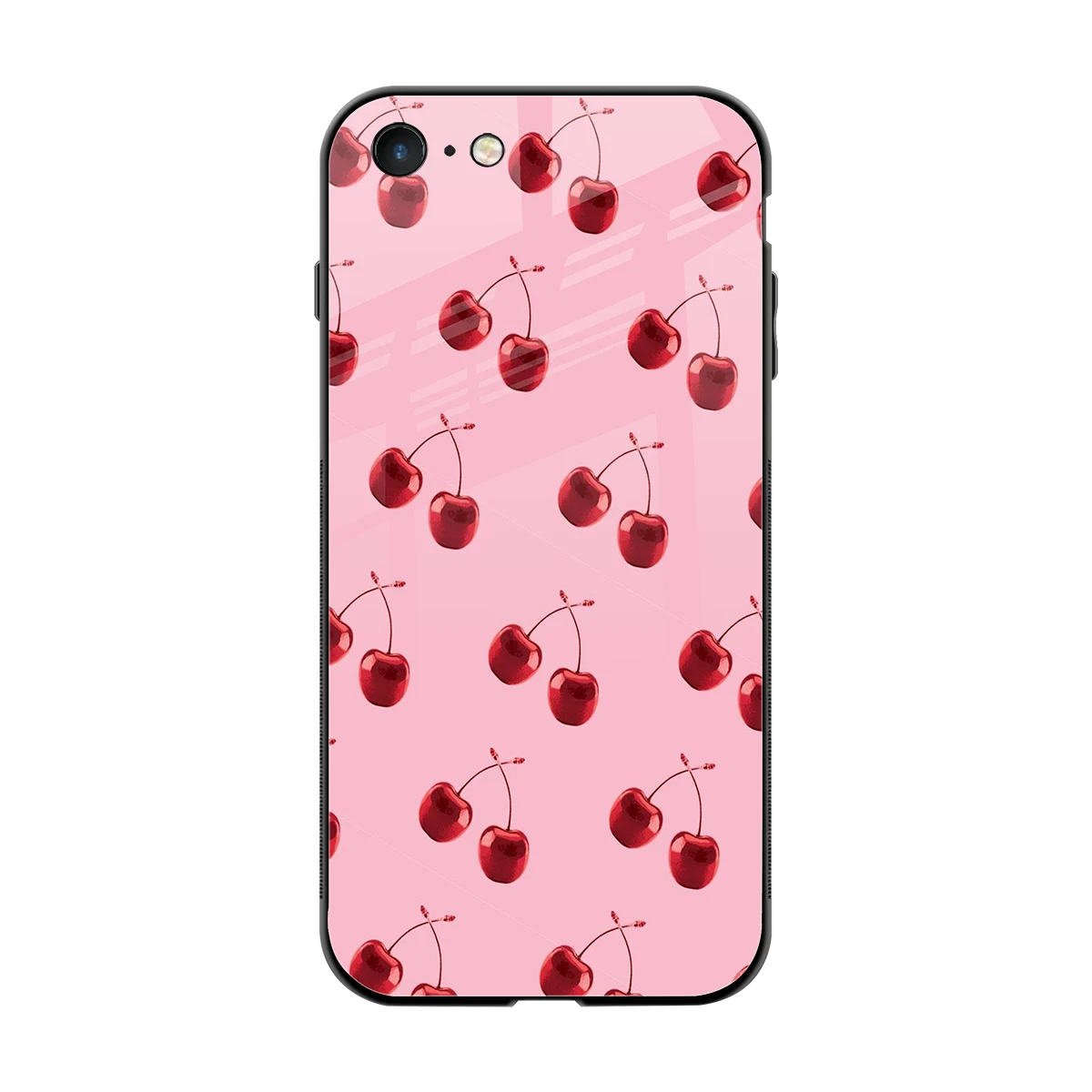 Cherries back phone cover | glass case for iphone 7