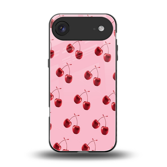 Cherries back phone cover | glass case for iphone air