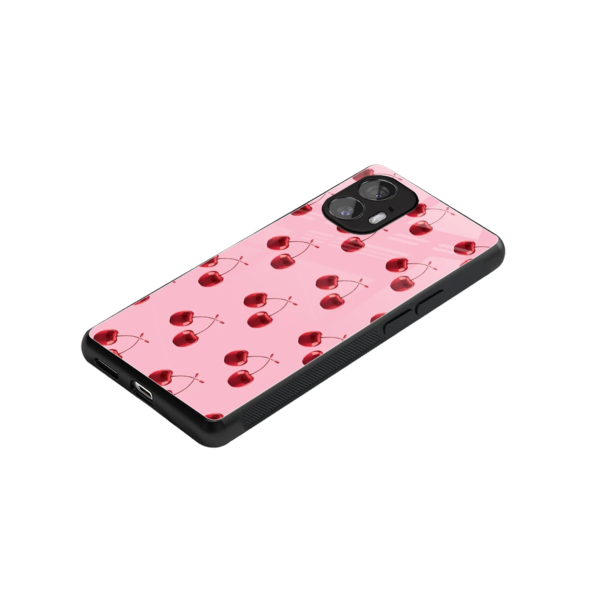 Cherries stylish phone case for nothing phone 2 | glossy glass and slim fit