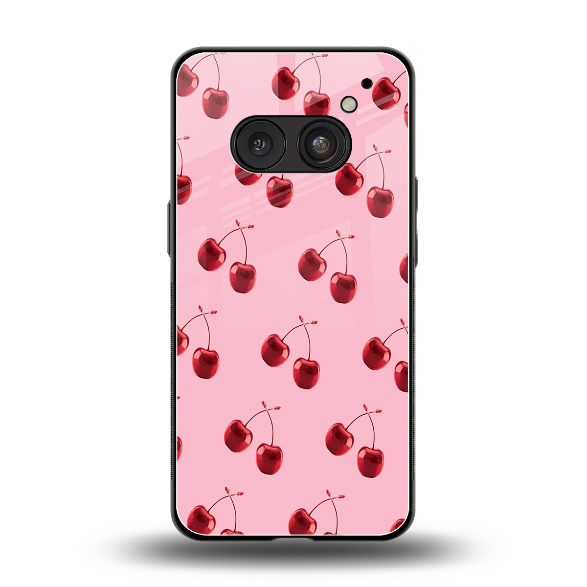 Cherries back phone cover | glass case for nothing phone 2a plus
