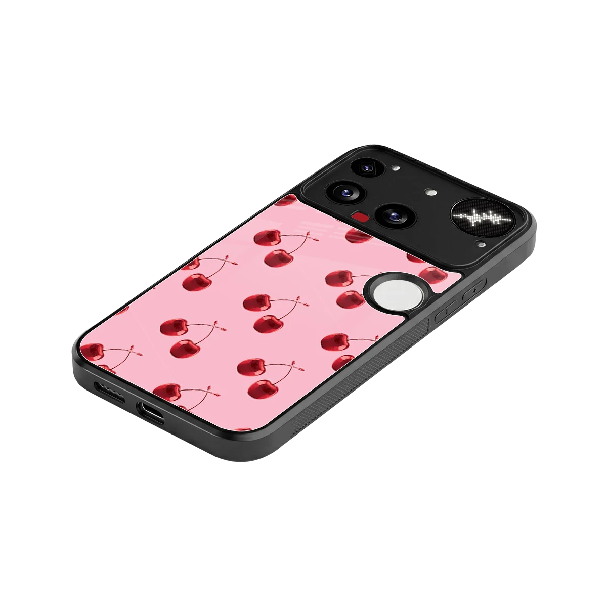 Cherries stylish phone case for nothing phone 3 | glossy glass and slim fit