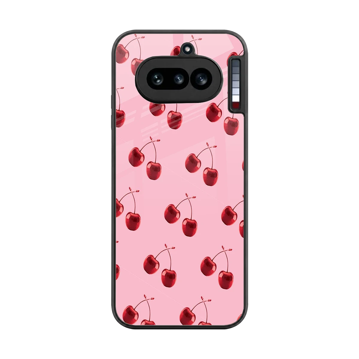 Cherries back phone cover | glass case for nothing phone 4a