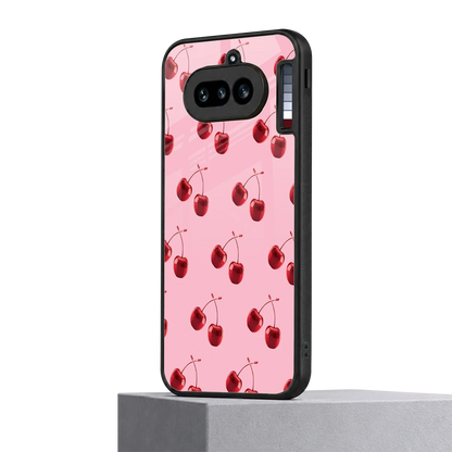 Cherries nothing phone 4a mobile cover | shockproof glass phone case