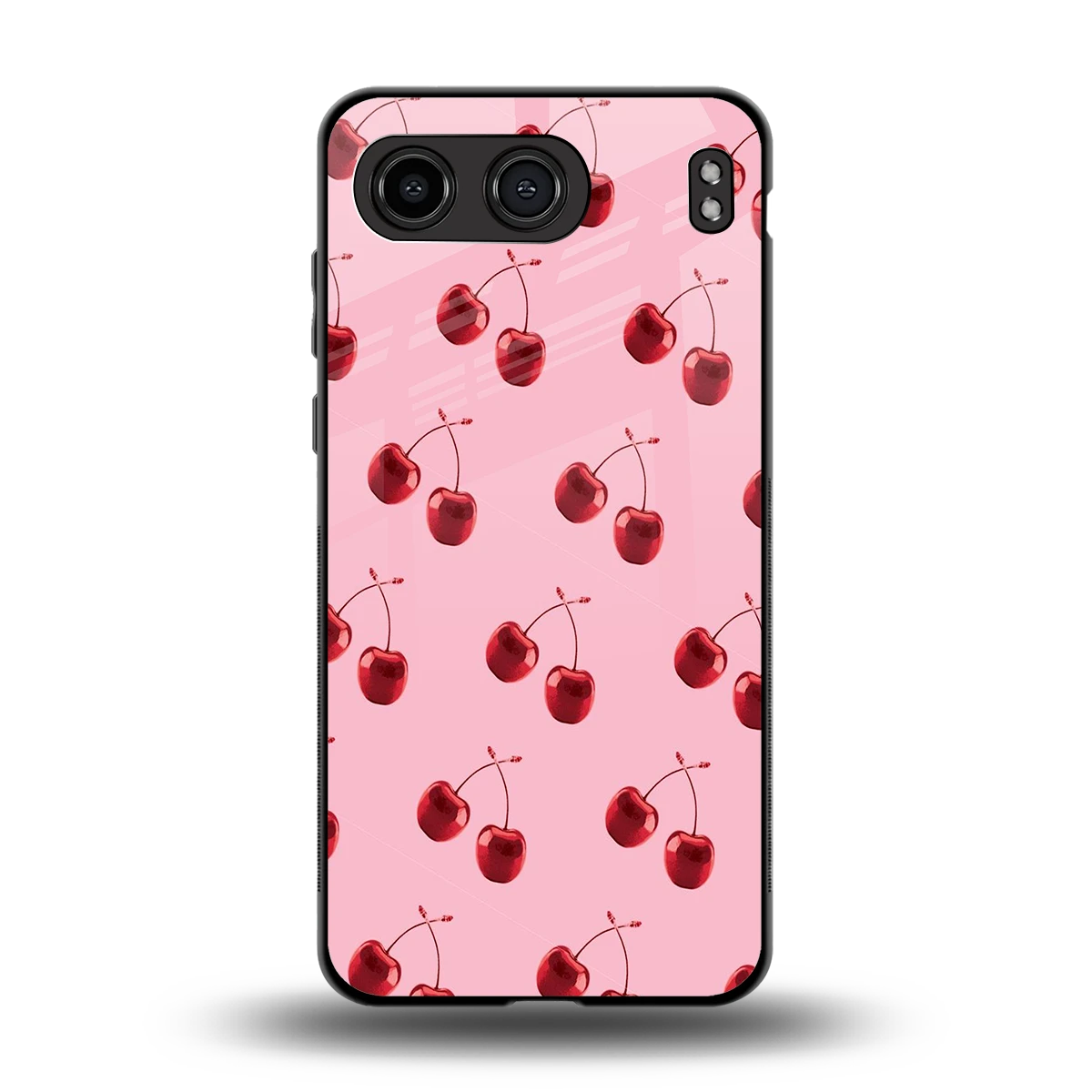 Cherries back phone cover | glass case for oneplus nord 4