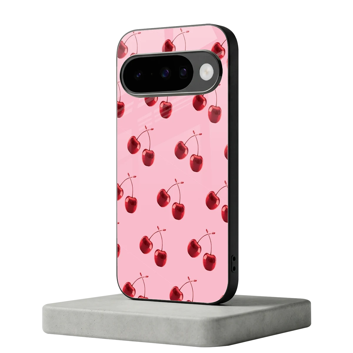 Cherries google pixel 10 mobile cover | shockproof glass phone case