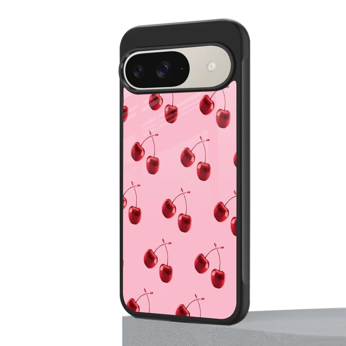 Cherries google pixel 9 mobile cover | shockproof glass phone case
