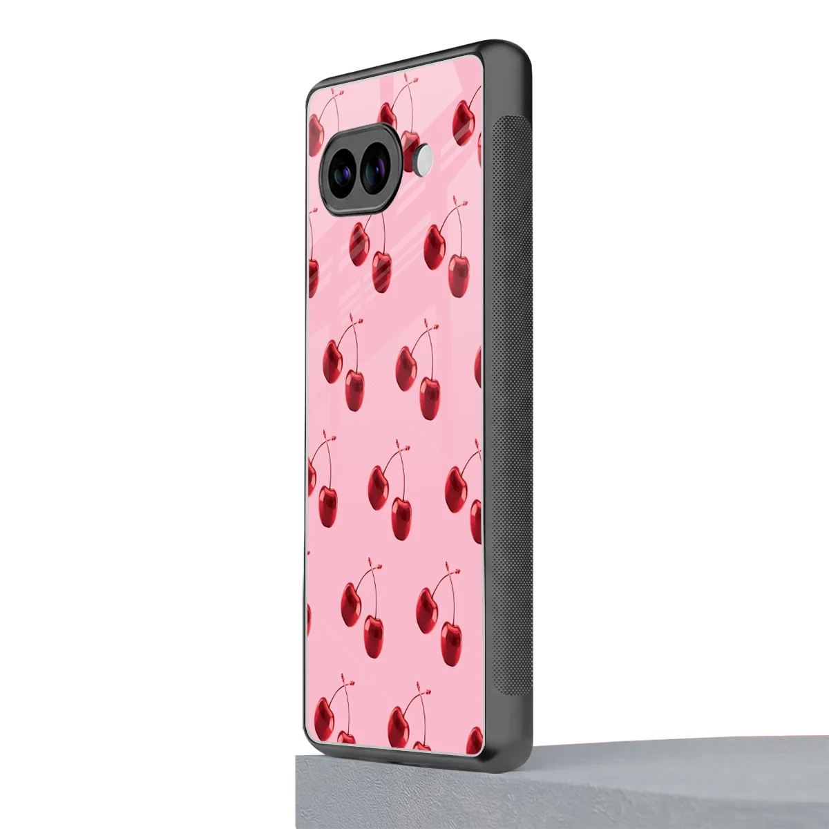 Cherries google pixel 10a mobile cover | shockproof glass phone case