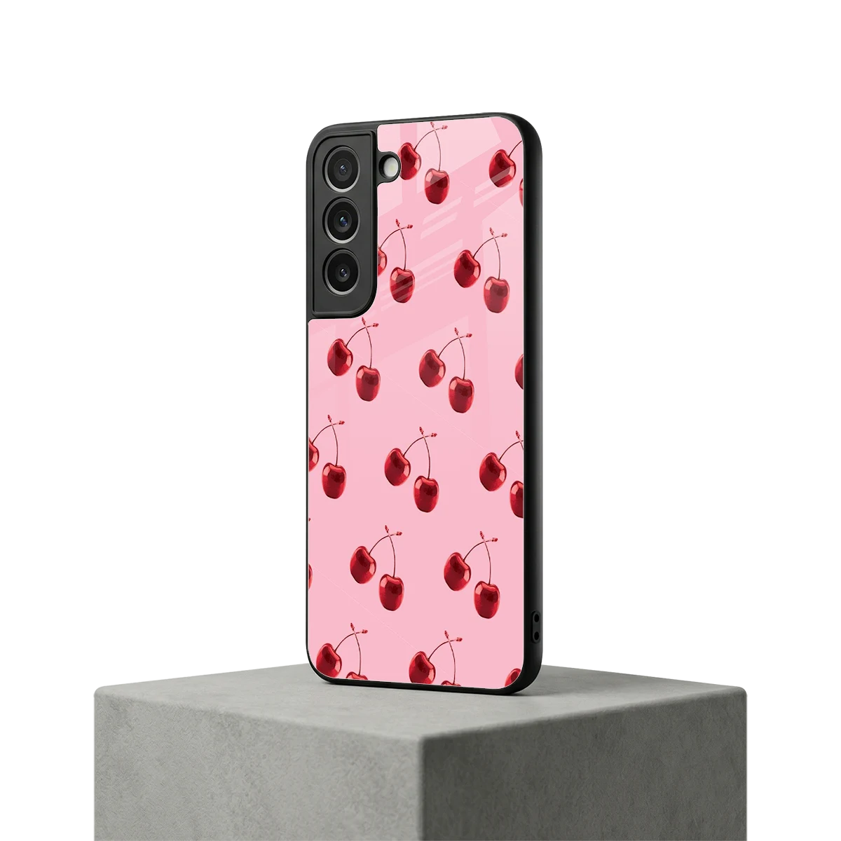 Cherries samsung galaxy s22 mobile cover | shockproof glass phone case