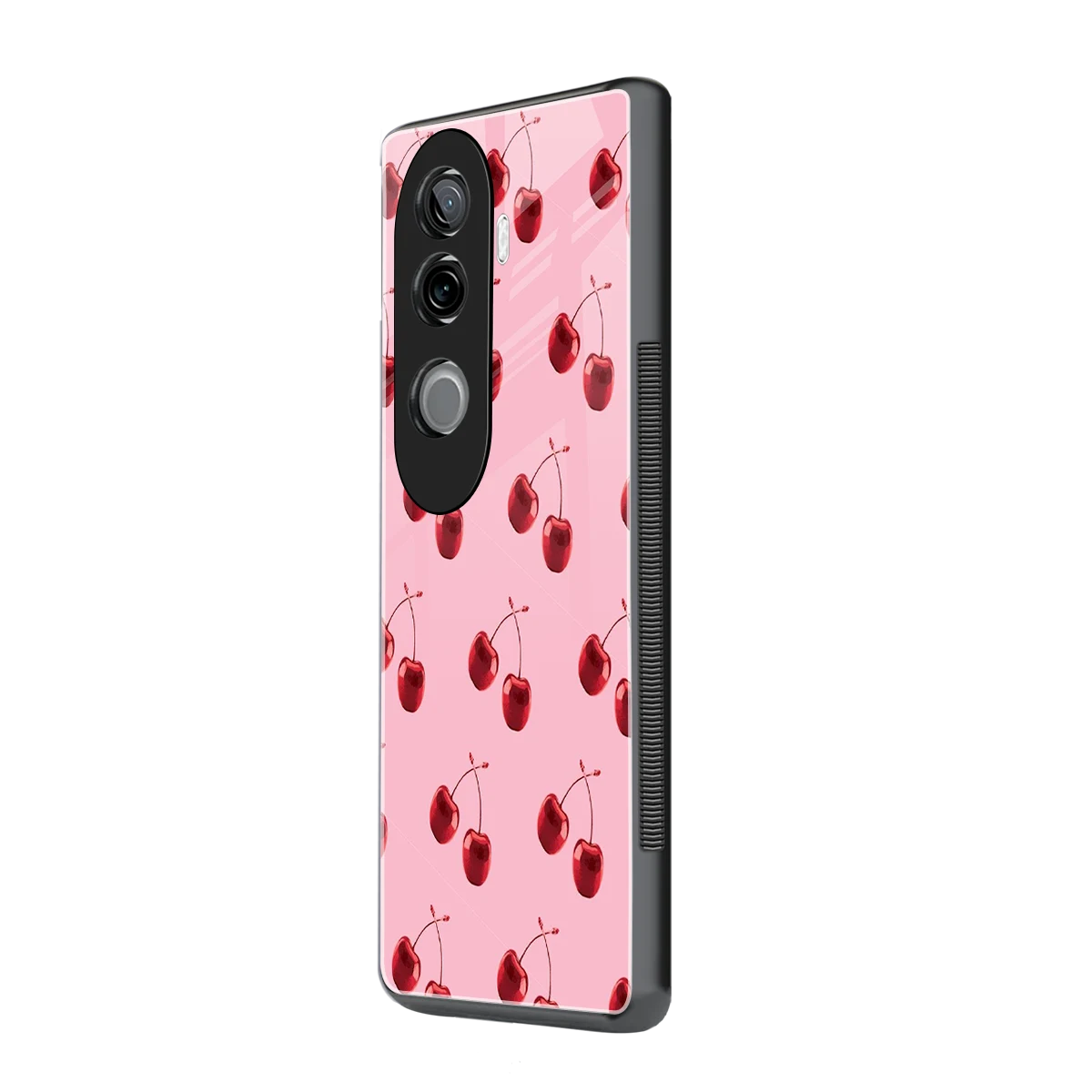 Cherries vivo v40e mobile cover | shockproof glass phone case