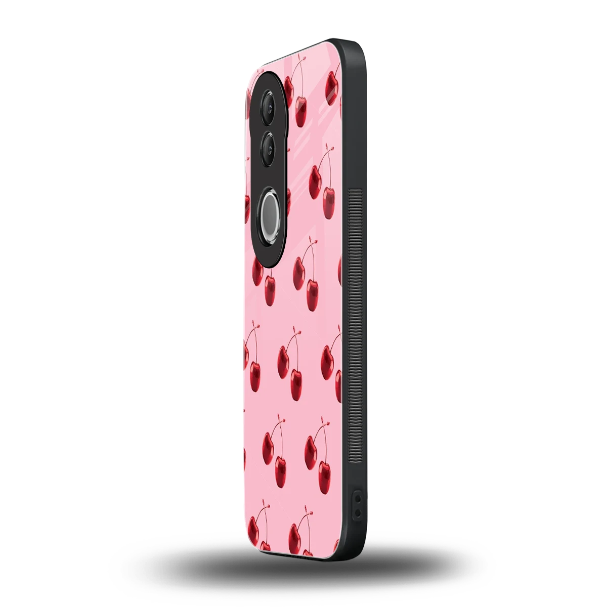 Cherries vivo v50 mobile cover | shockproof glass phone case