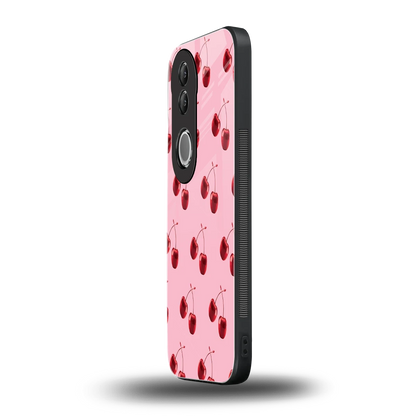 Cherries vivo v50 mobile cover | shockproof glass phone case