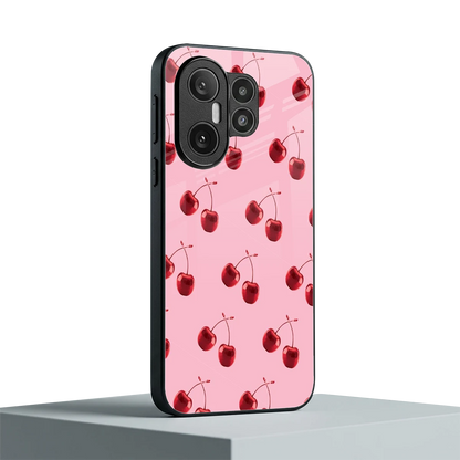 Cherries vivo x200 fe mobile cover | shockproof glass phone case
