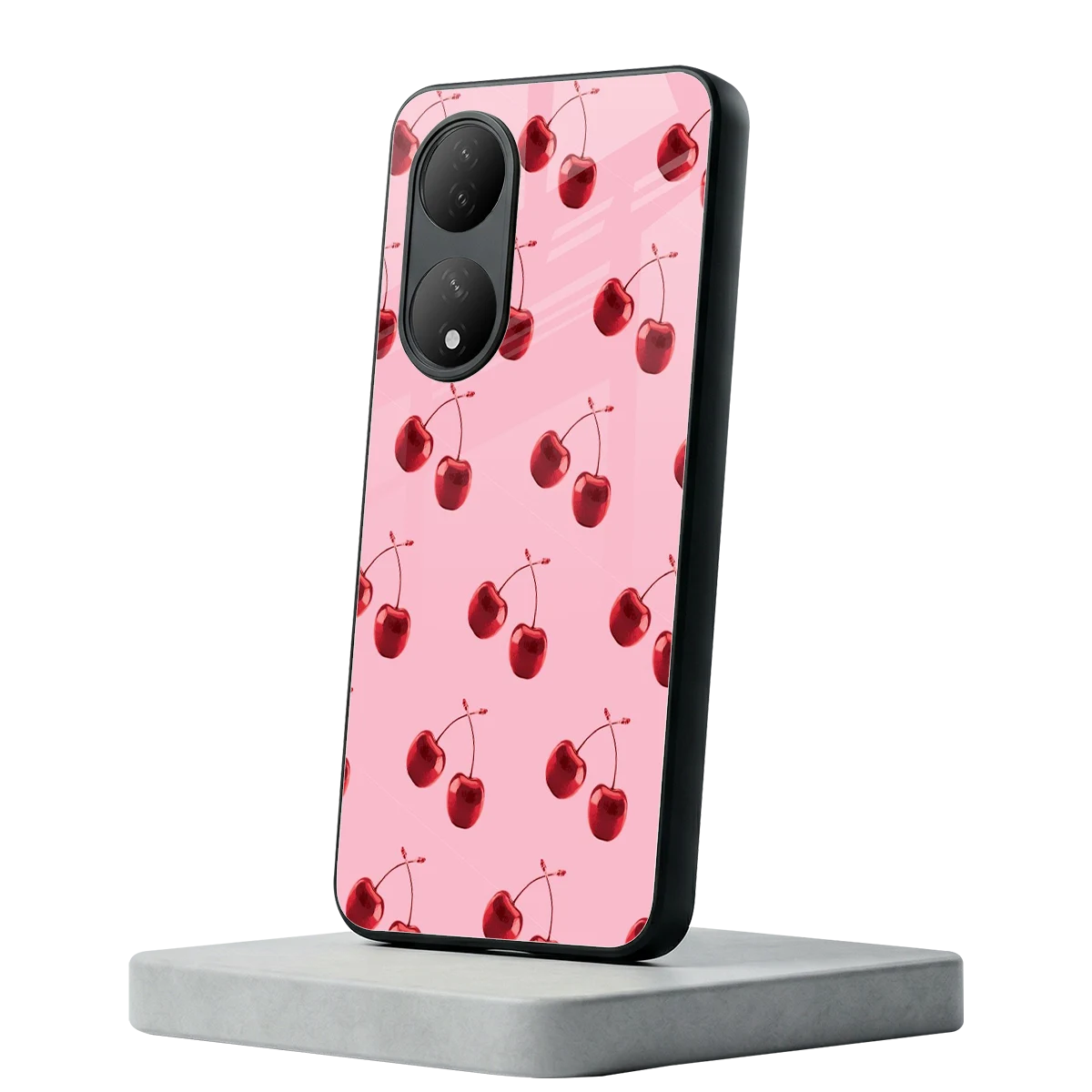 Cherries Vivo-y100 mobile cover | shockproof glass phone case