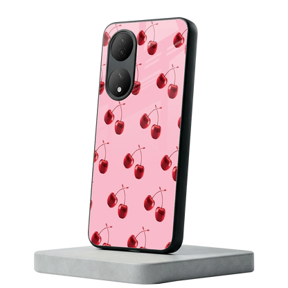 Cherries Vivo-y100 mobile cover | shockproof glass phone case