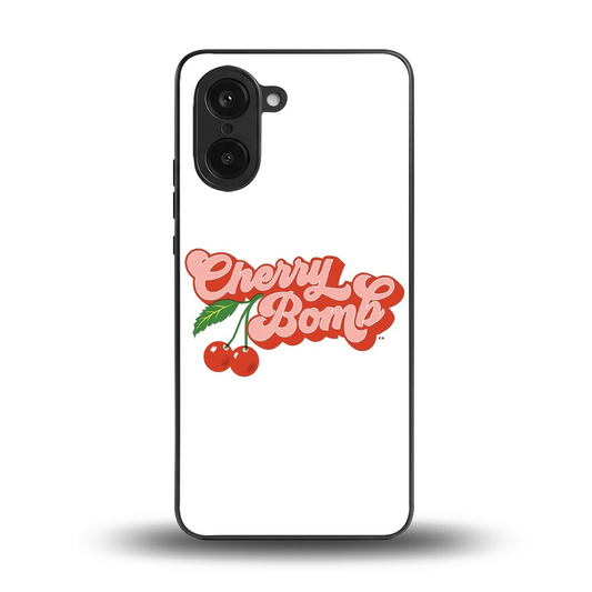 Cherry Bomb back phone cover | glass case for oneplus nord ce5 5g