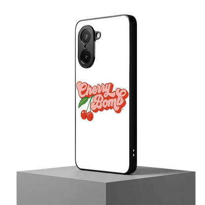 Cherry Bomb oneplus nord ce5 5g mobile cover | shockproof glass phone case