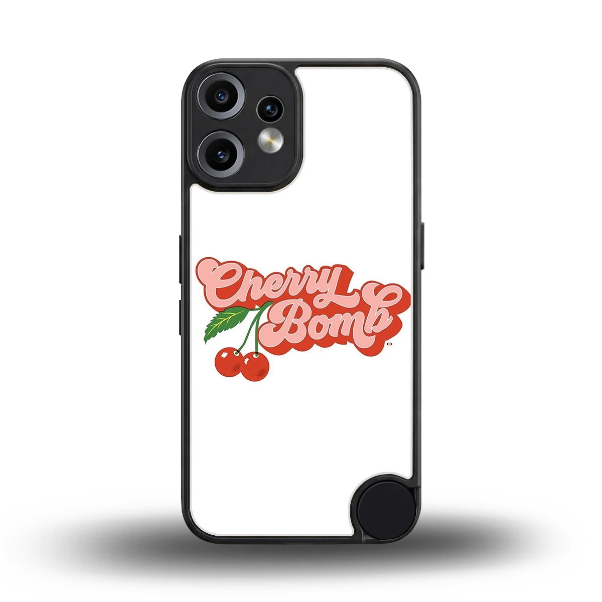 Cherry Bomb back phone cover | glass case for cmf nothing phone 2 pro