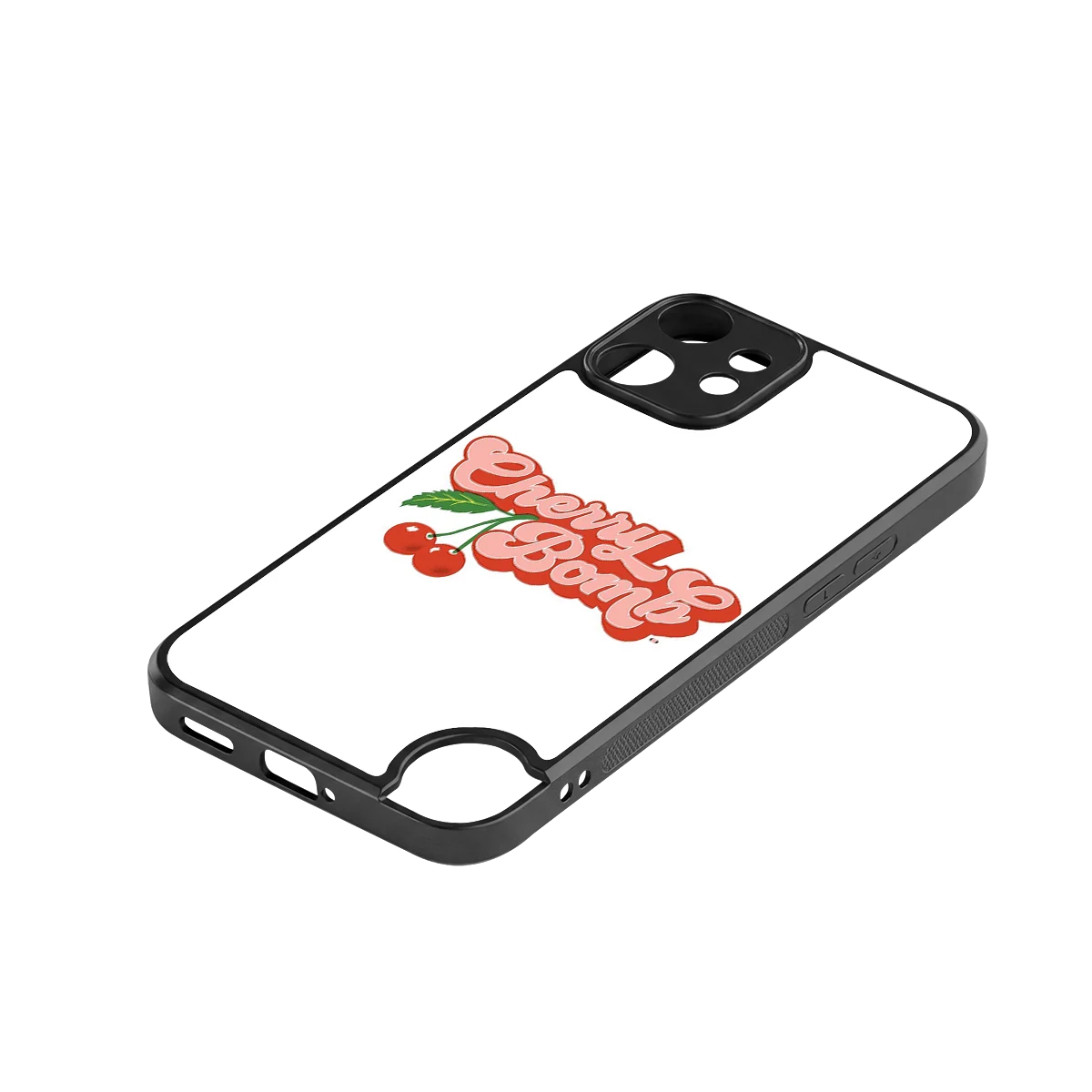 Cherry Bomb stylish phone case for cmf nothing phone 2 pro | glossy glass and slim fit