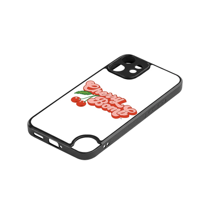 Cherry Bomb stylish phone case for cmf nothing phone 2 pro | glossy glass and slim fit