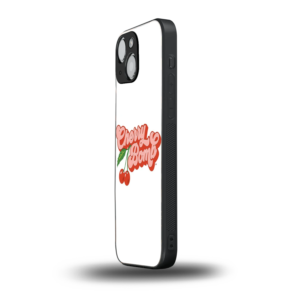 Cherry Bomb iphone 13 mini mobile cover | shockproof glass phone case