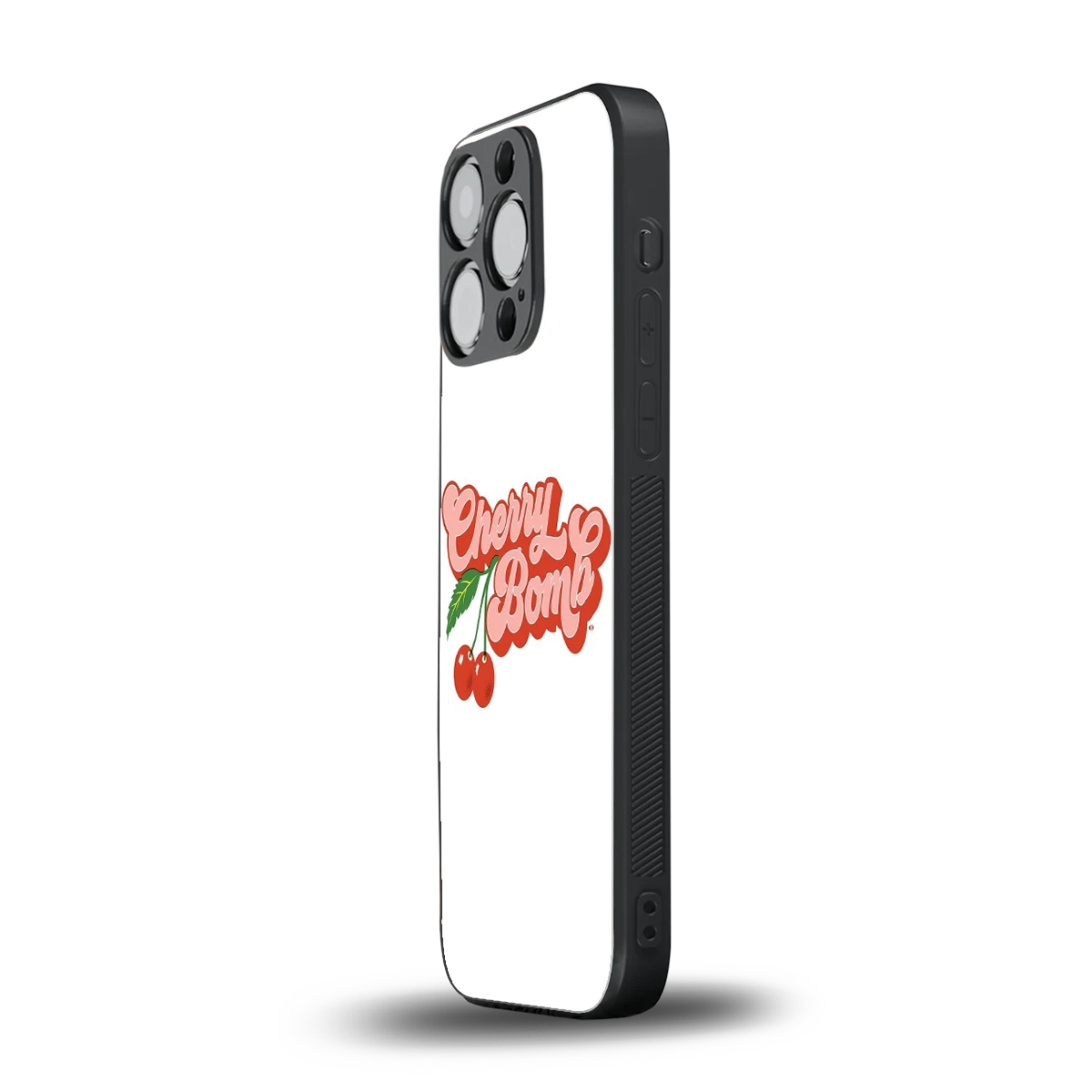 Cherry Bomb iphone 13 pro mobile cover | shockproof glass phone case