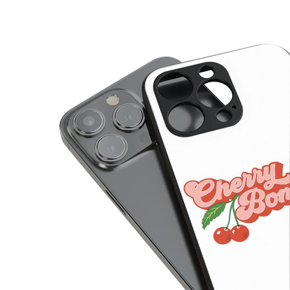 Cherry Bomb stylish phone case for iphone 15 | glossy glass and slim fit