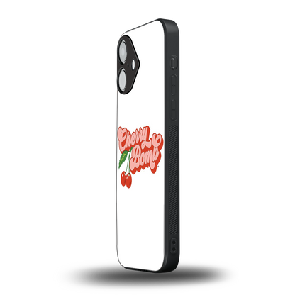 Cherry Bomb Phone Case for Iphone 16 | Glass Case