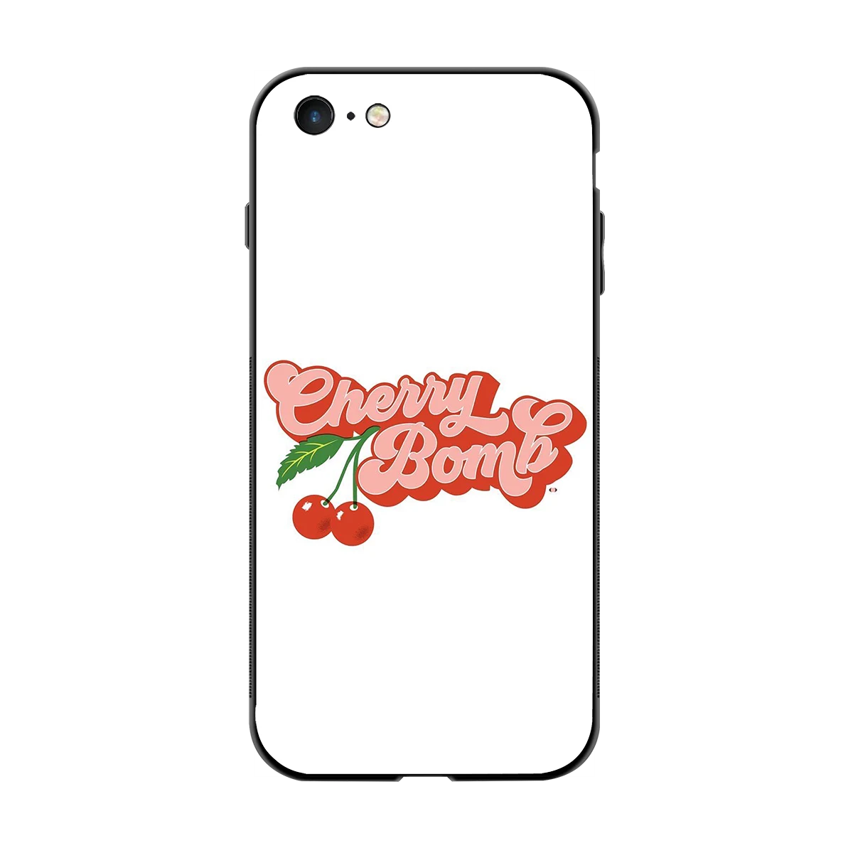 Cherry Bomb back phone cover | glass case for iphone 6