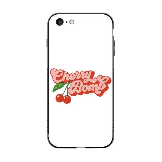 Cherry Bomb back phone cover | glass case for iphone 6