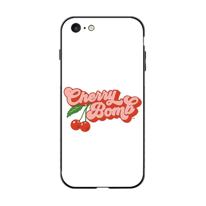 Cherry Bomb back phone cover | glass case for iphone 6s