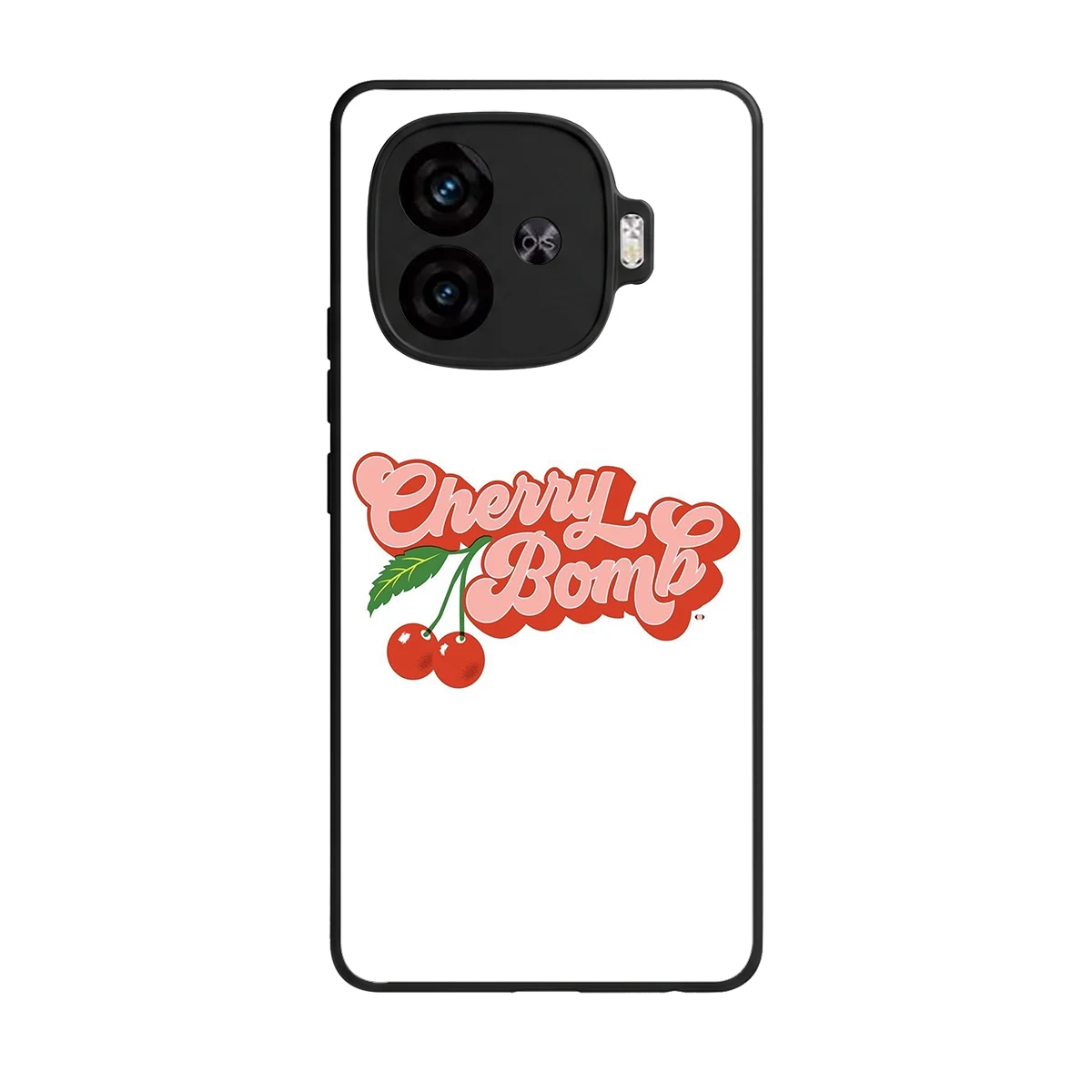 Cherry Bomb back phone cover | glass case for iqoo neo 10r 5g