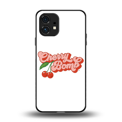 Cherry Bomb back phone cover | glass case for nothing phone 1