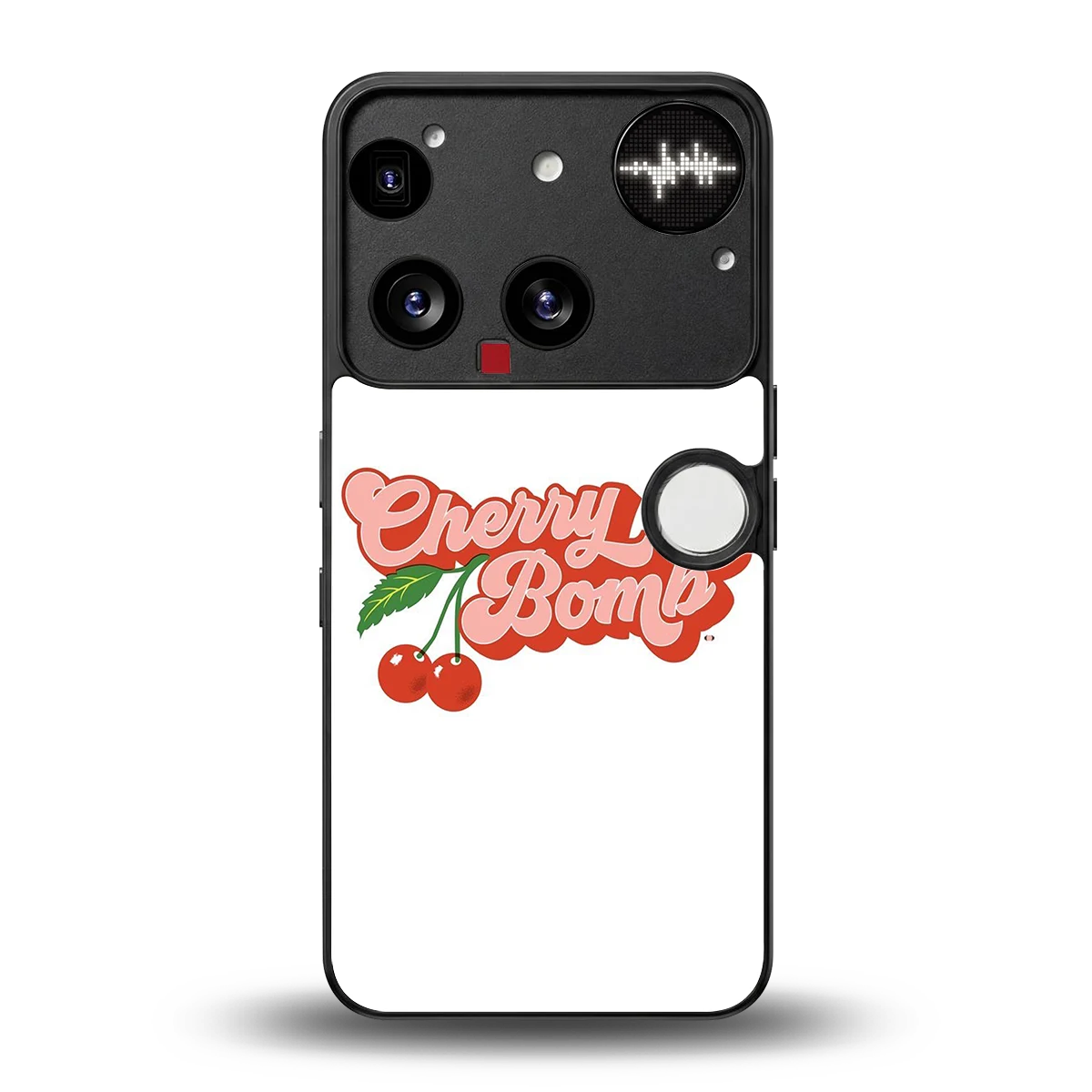 Cherry Bomb back phone cover | glass case for nothing phone 3