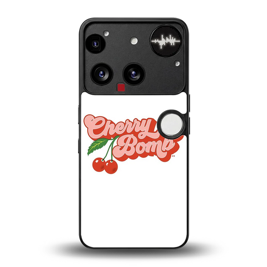 Cherry Bomb back phone cover | glass case for nothing phone 3