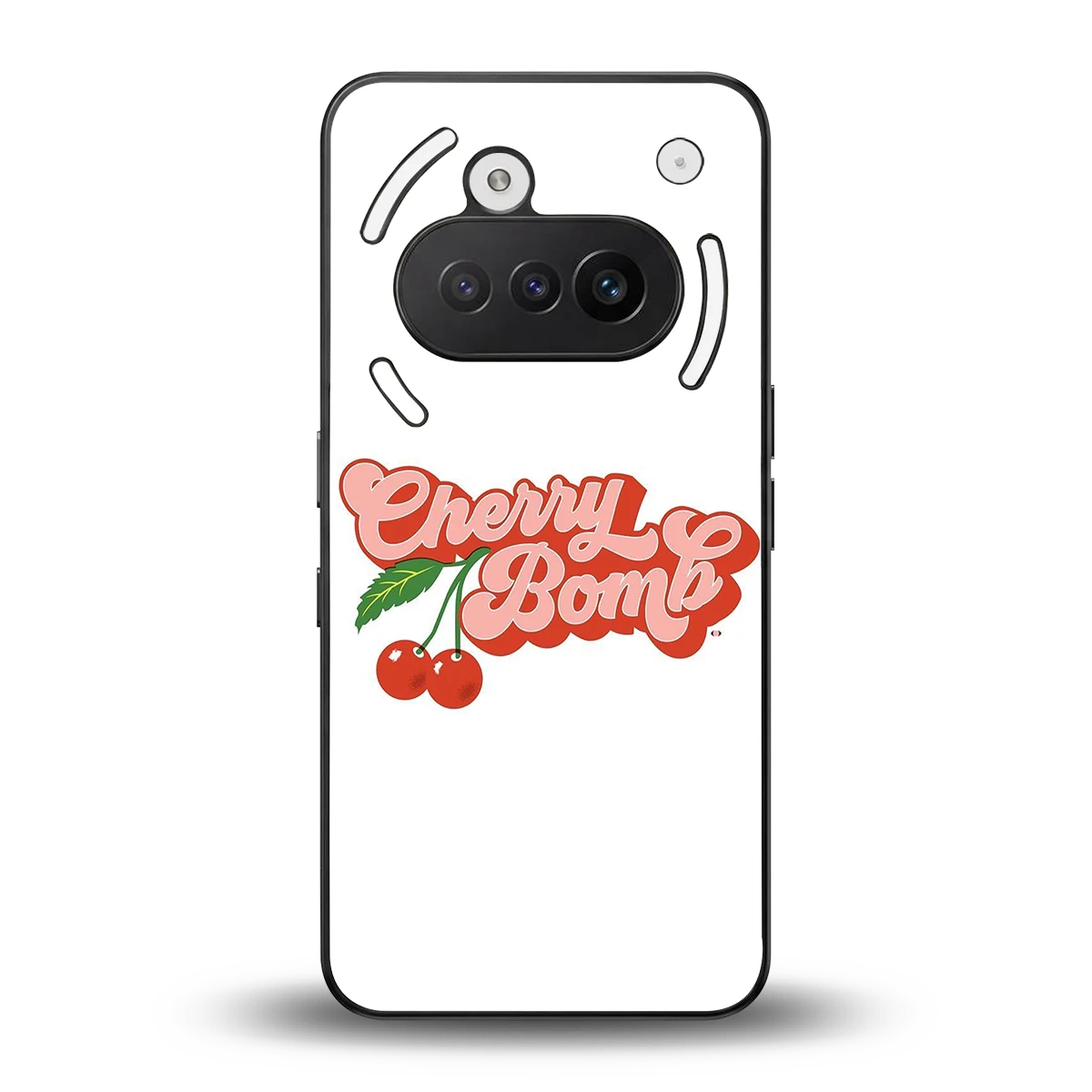 Cherry Bomb back phone cover | glass case for nothing phone 3a