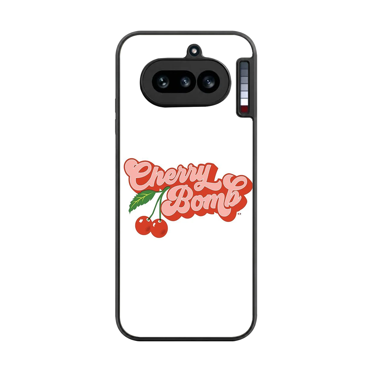 Cherry Bomb back phone cover | glass case for nothing phone 4a