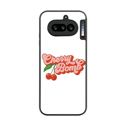 Cherry Bomb back phone cover | glass case for nothing phone 4a