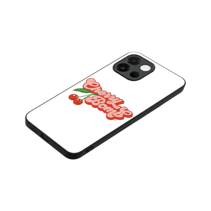 Cherry Bomb stylish phone case for oneplus 13s | glossy glass and slim fit