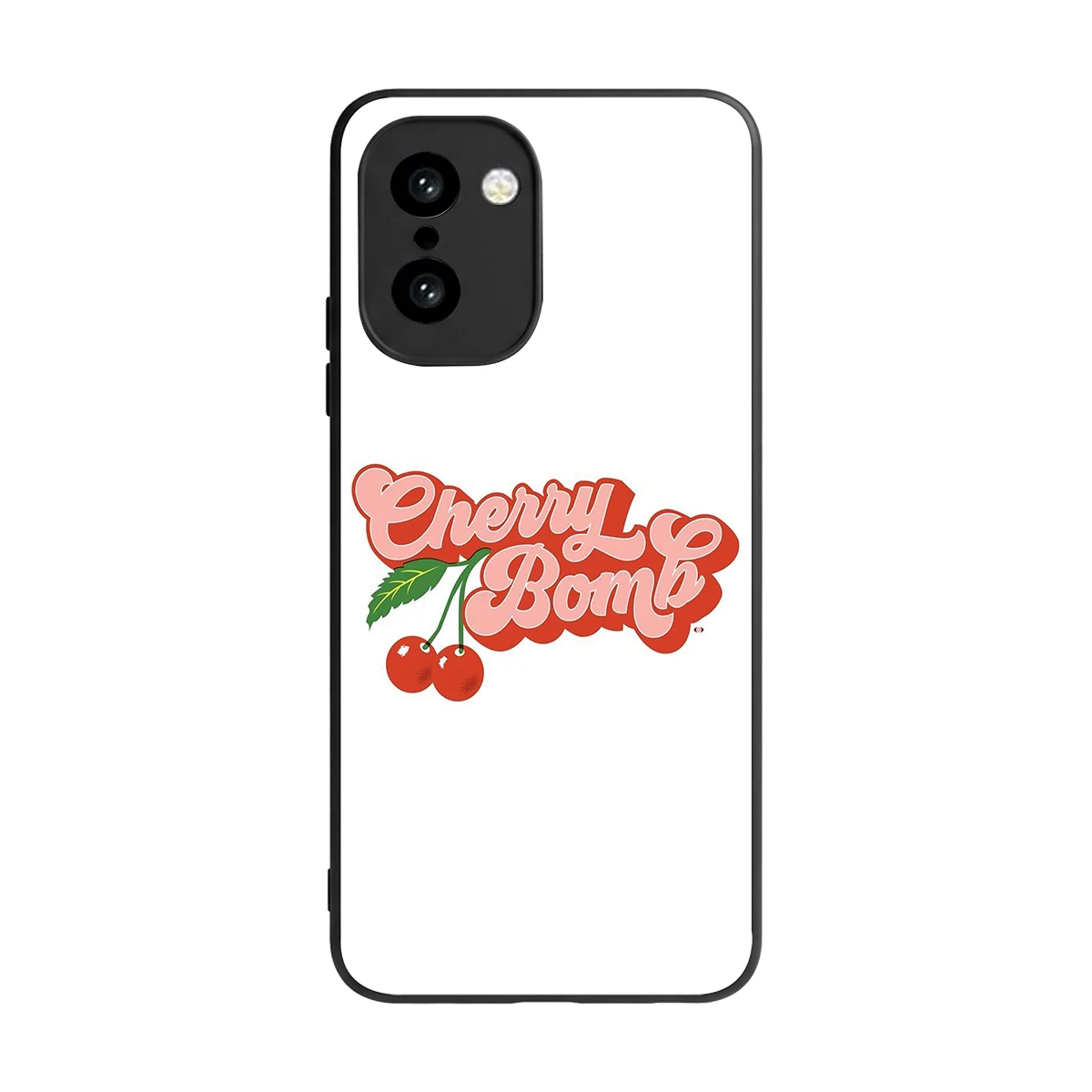 Cherry Bomb back phone cover | glass case for oneplus 15r