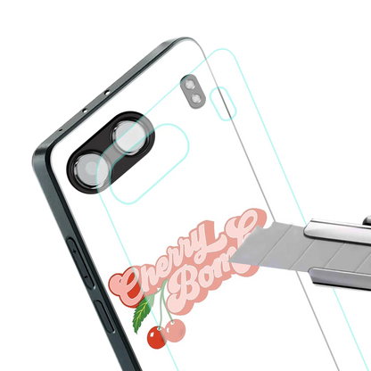 Cherry Bomb stylish phone case for oneplus nord 4 | glossy glass and slim fit