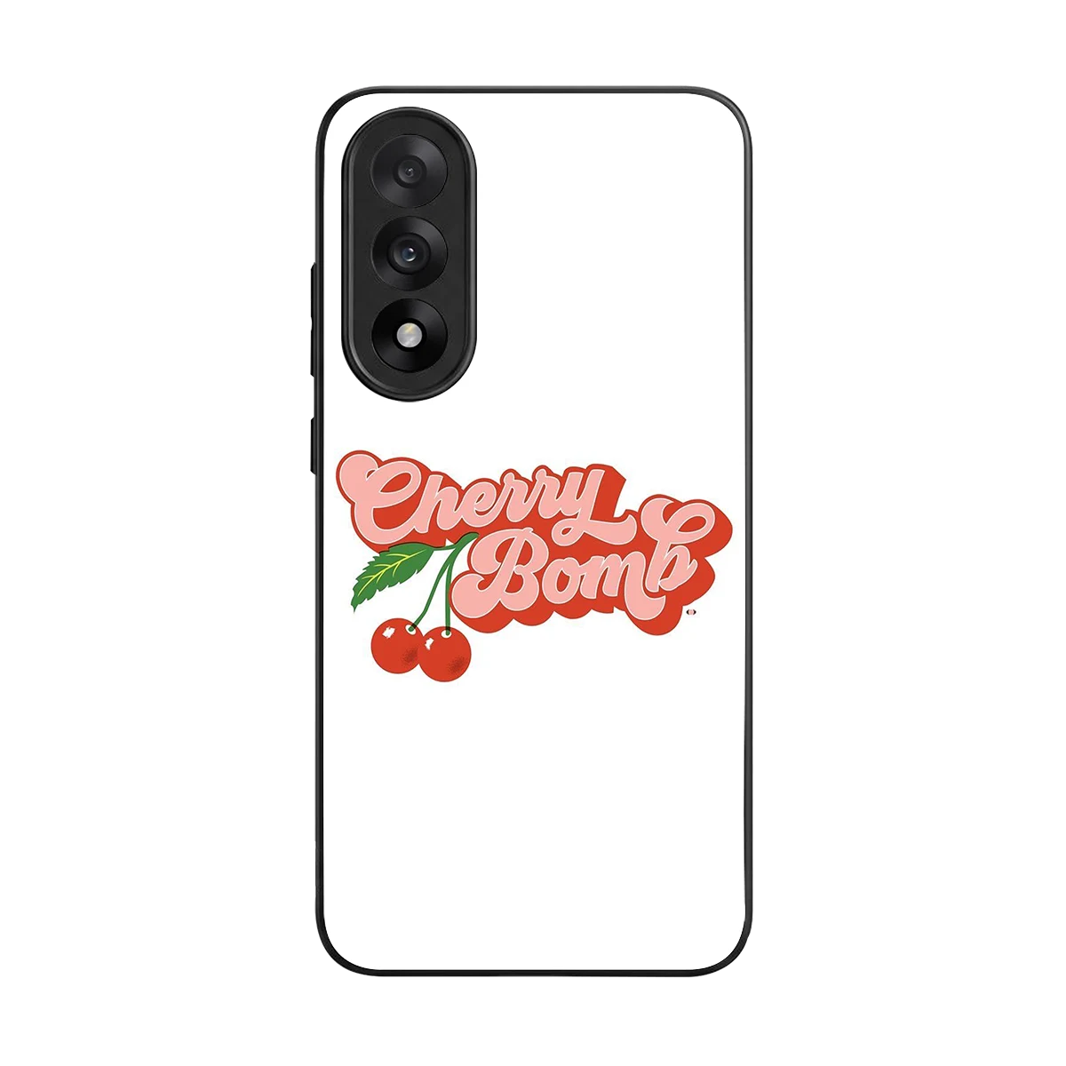 Cherry Bomb back phone cover | glass case for oneplus nord 5
