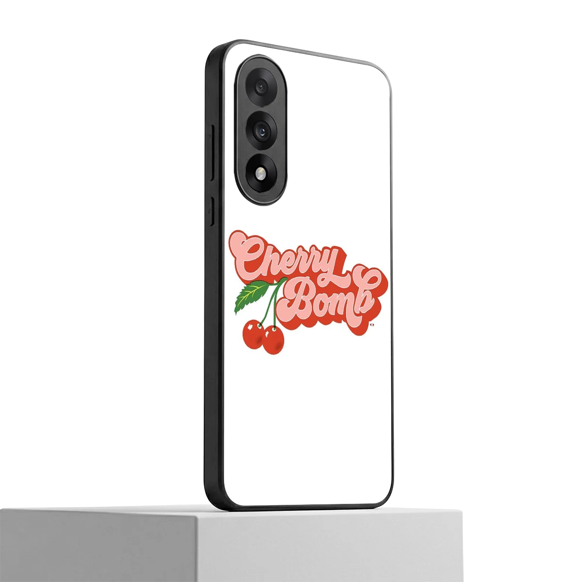 Cherry Bomb oneplus nord 5 mobile cover | shockproof glass phone case